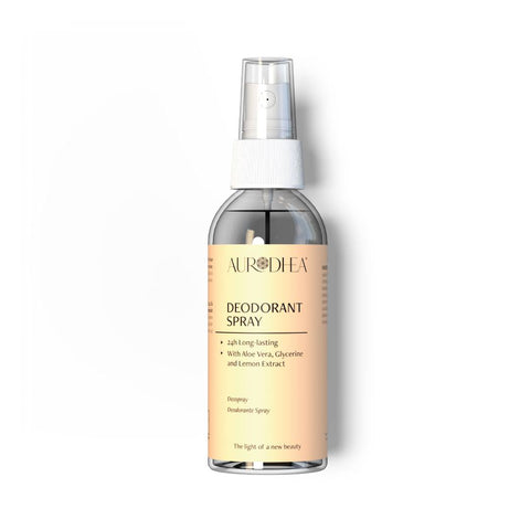 Aurodhea Langzeit-Deospray 24h 80 ml – Frische und Schutz für empfindliche Haut