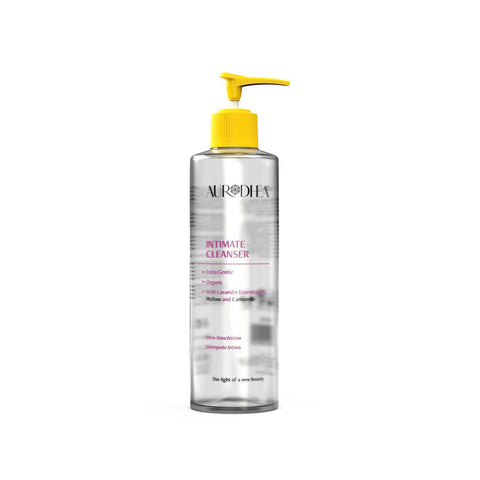 Aurodhea Extra-Sanfte Intimwaschlotion mit Malve, Kamille und Lavandinöl – Sanfte Pflege – 260 ml