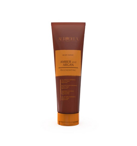 Aurodhea Duschgel 250 ml – Amber & Argan – orientalischer, beruhigender Duft für empfindliche Haut