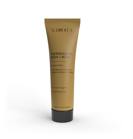 Aurodhea Thermogene Körpercreme 150 ml – Cellulite Pflege mit sanftem Wärmeeffekt